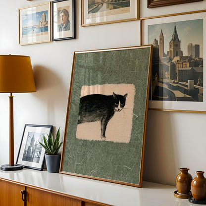 Watchful Tuxedo Cat Print 06 Living Room-media-30.jpg