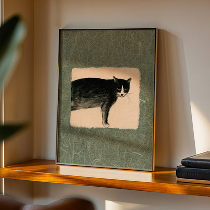 Watchful Tuxedo Cat Print 09 Living Room-media-31.jpg