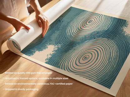 Water Ripples Print