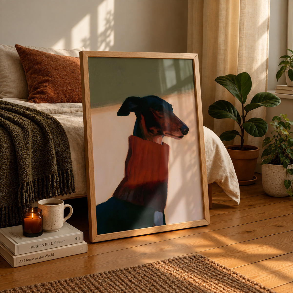 Whippet Portrait Print 04 Living Room 23 (autumnal).jpg