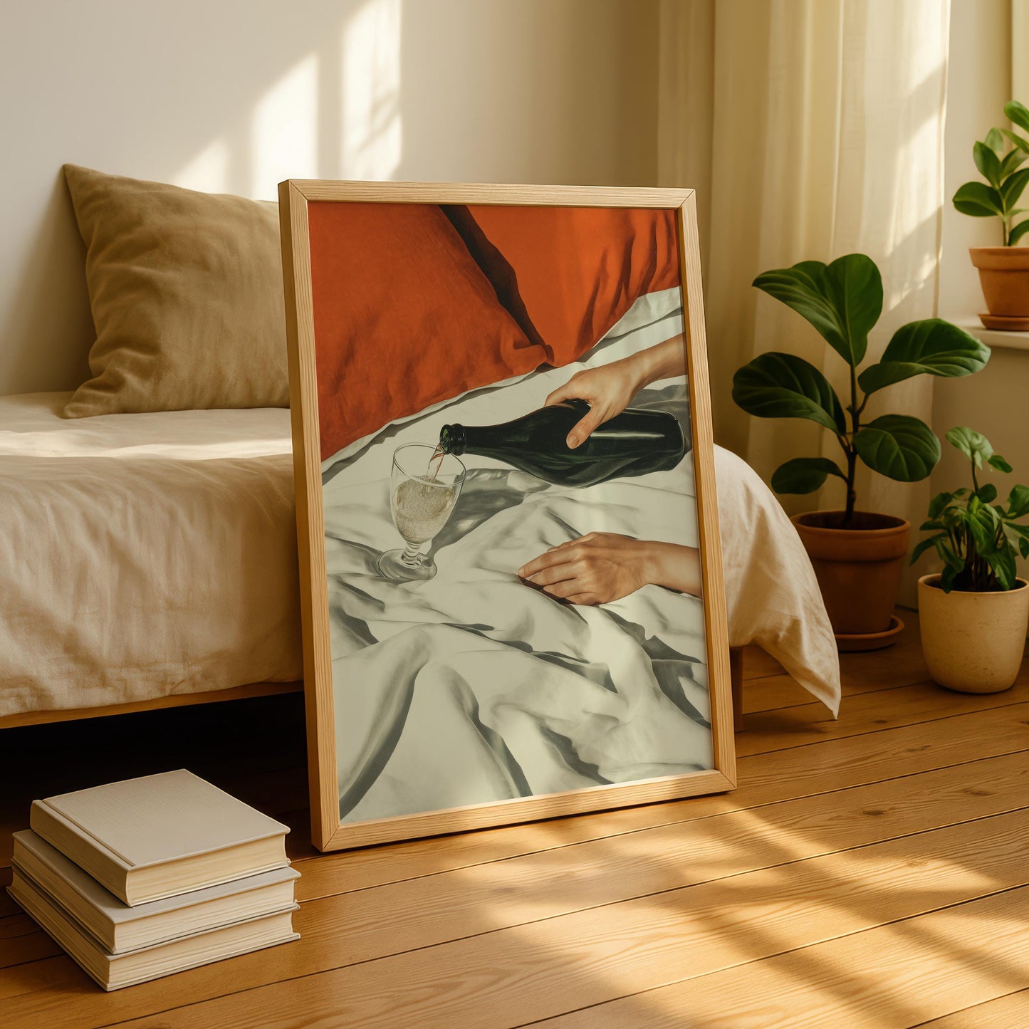 White Wine Pour Print