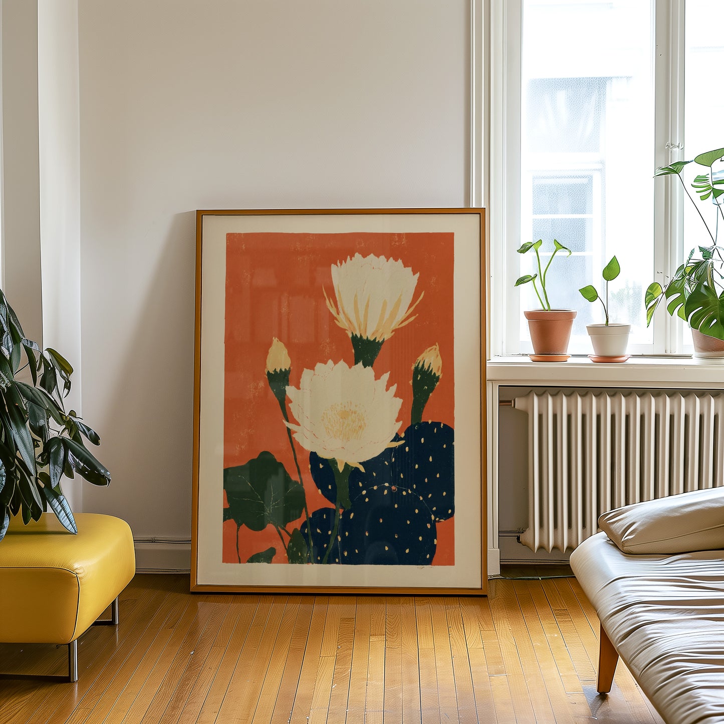 Cactus Flower Print