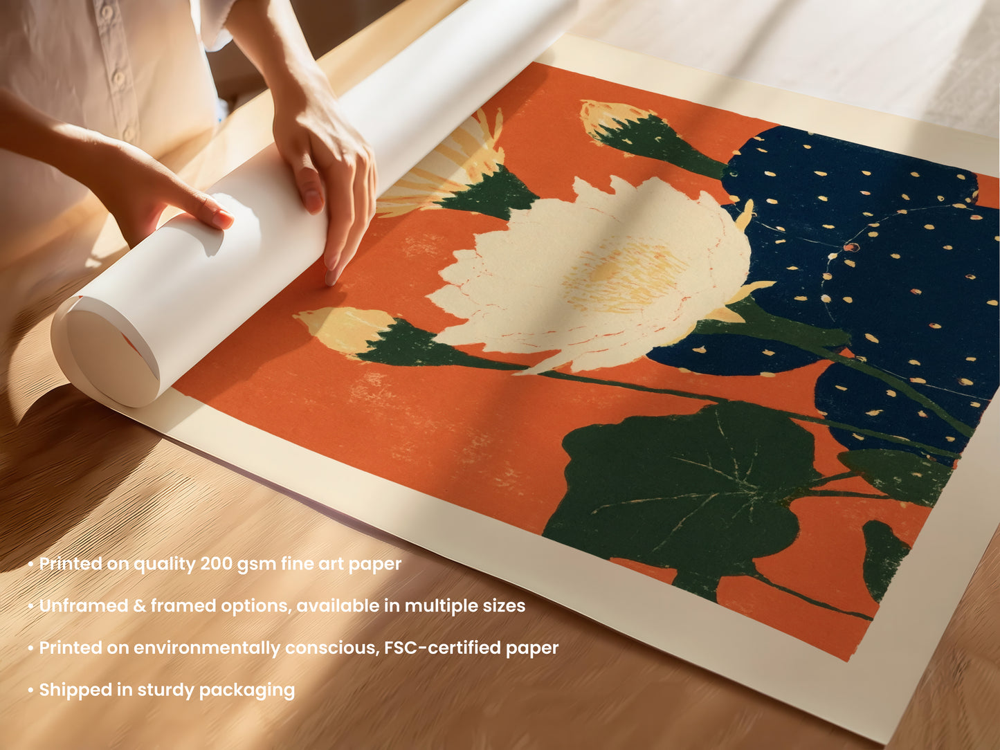 Cactus Flower Print