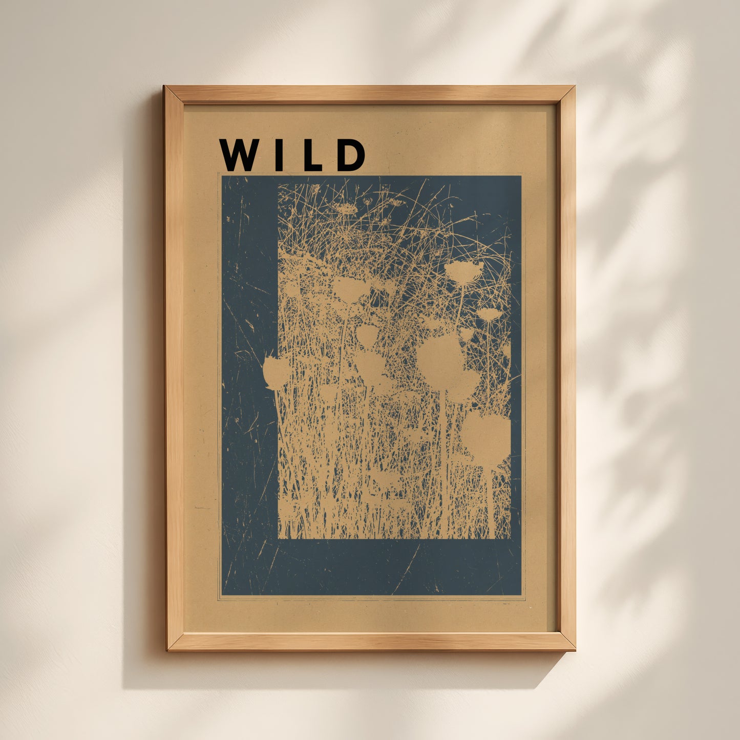 Wild Meadow Blue Print