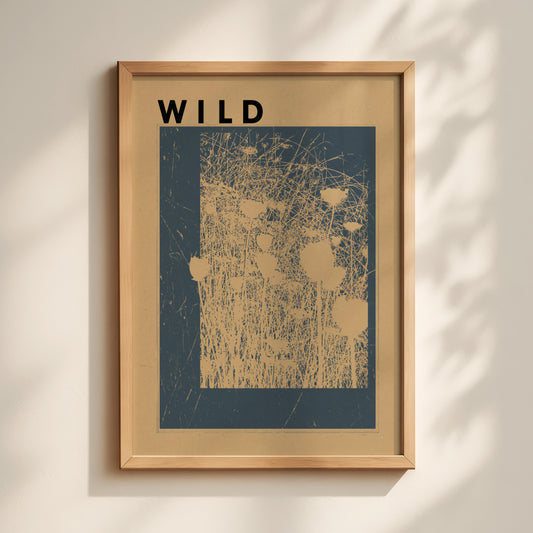 Wild Meadow Blue Print