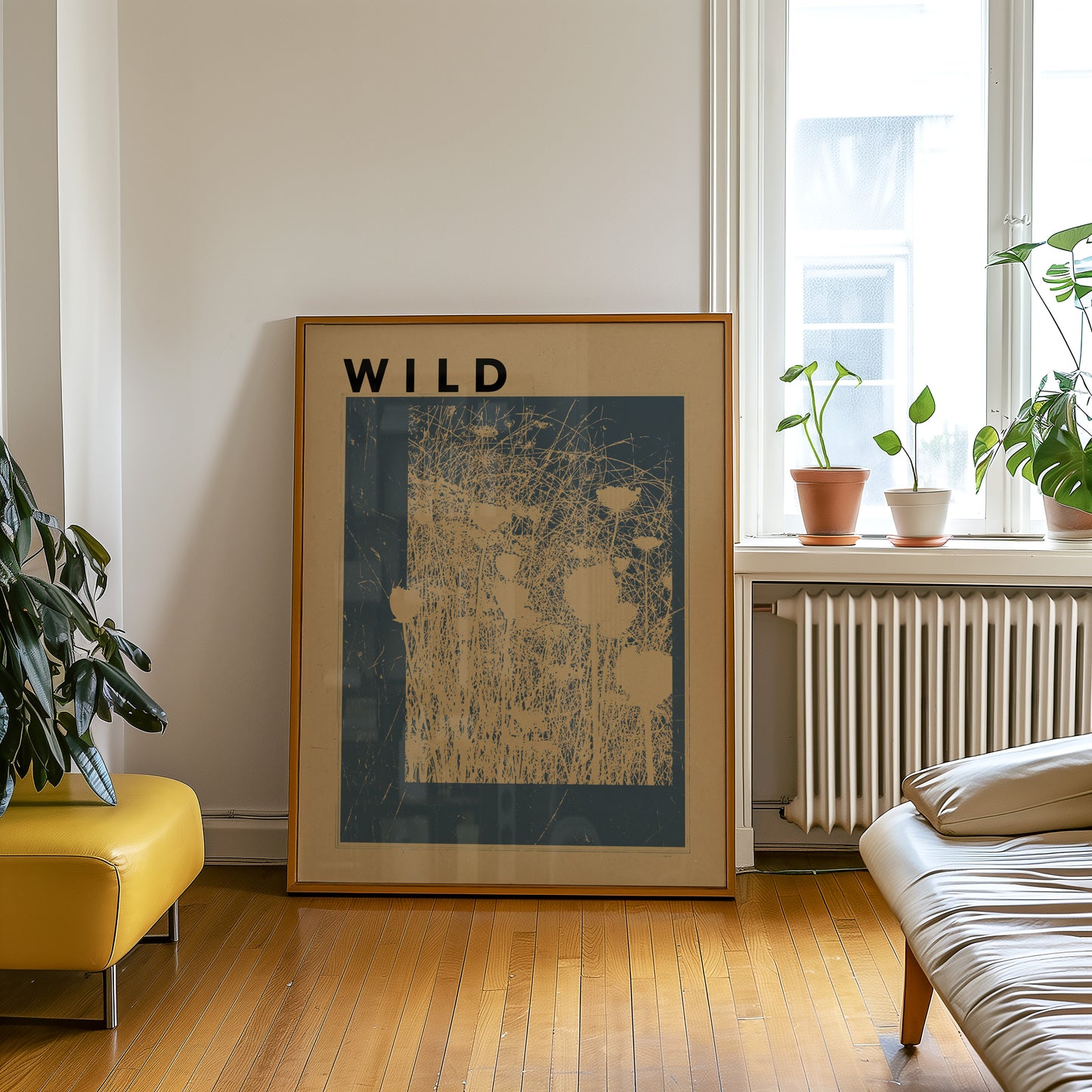 Wild Meadow Blue Print