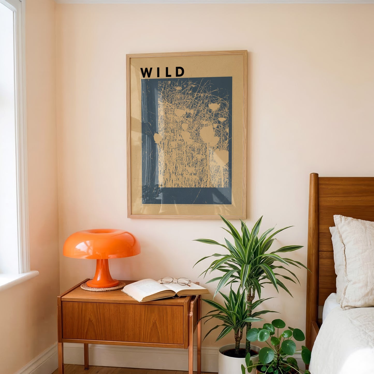 Wild Meadow Blue Print