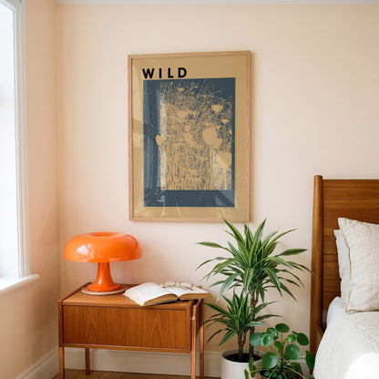 Wild Meadow Blue Print