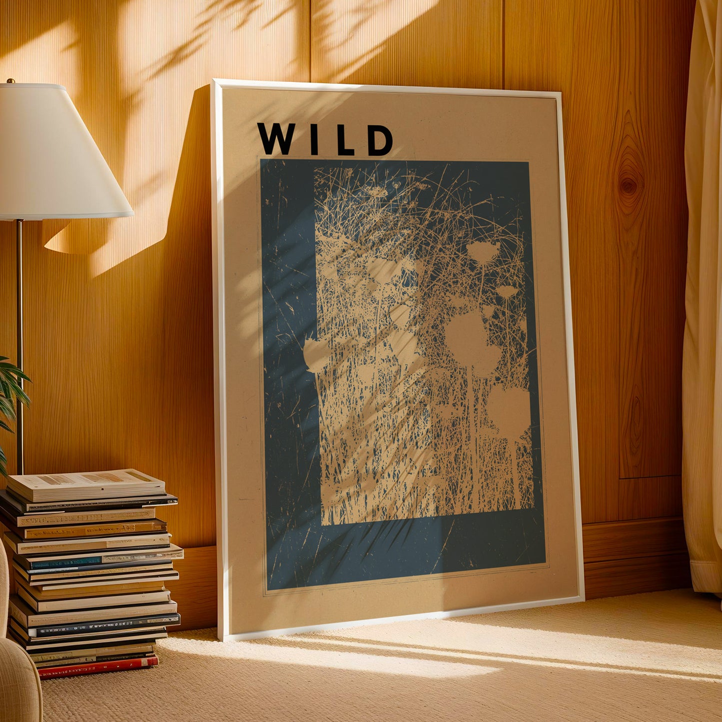 Wild Meadow Blue Print