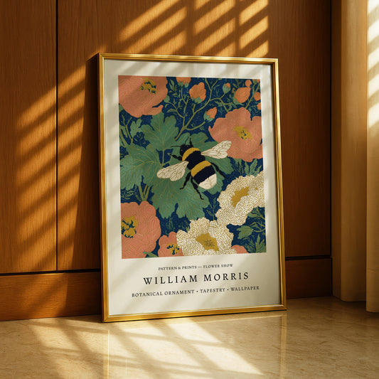 William Morris Bee Print