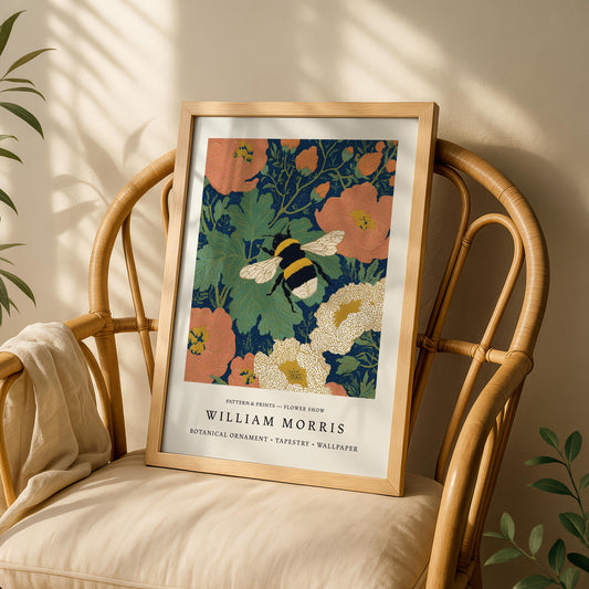 William Morris Bee Print