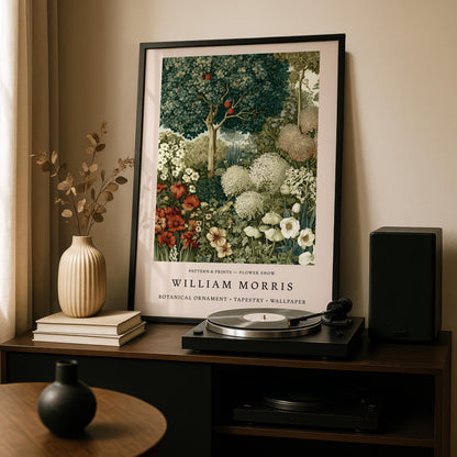 William Morris Orchard Garden Print