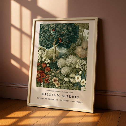 William Morris Orchard Garden Print