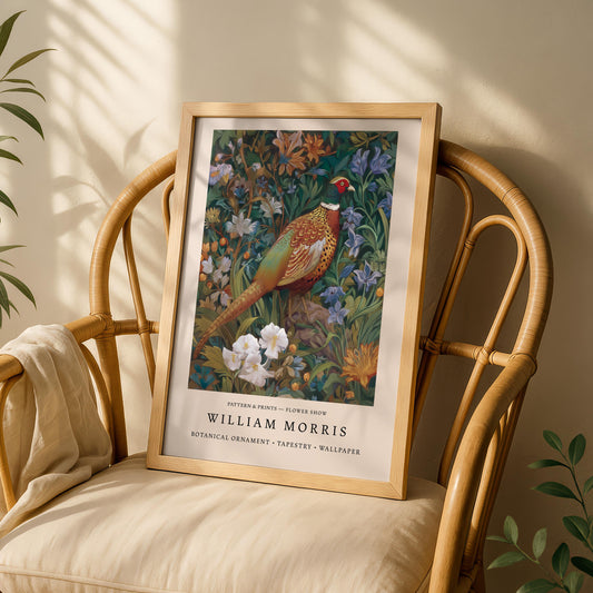 William Morris Pheasant Print