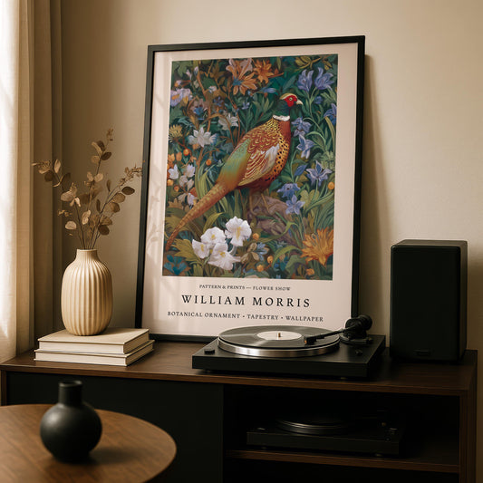 William Morris Pheasant Print