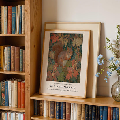 William Morris Squirrel Print