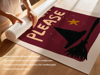 Witch Please Print Unframed (UF & F).jpg
