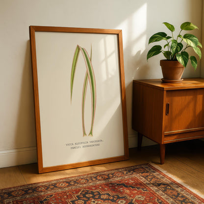 Variegated Yucca Print