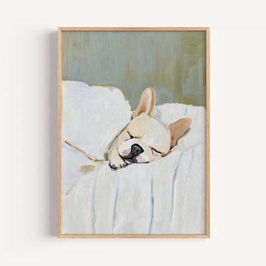 French Bulldog Dog Print
