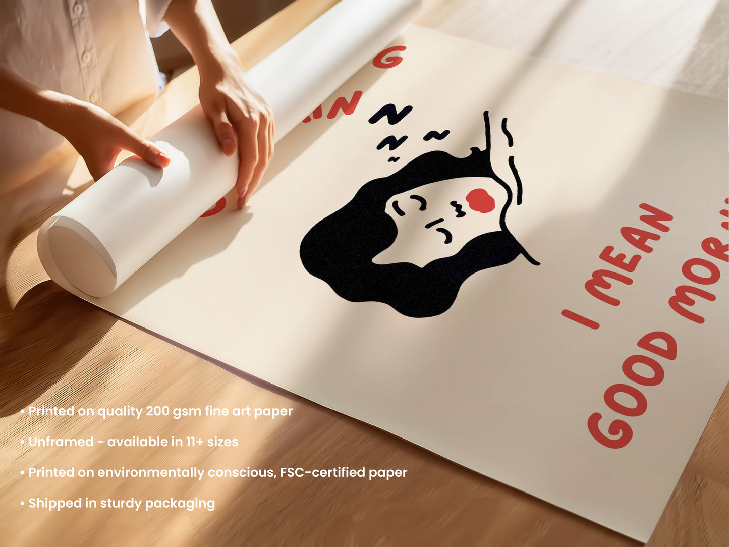 Here We F*cking Go Again Print