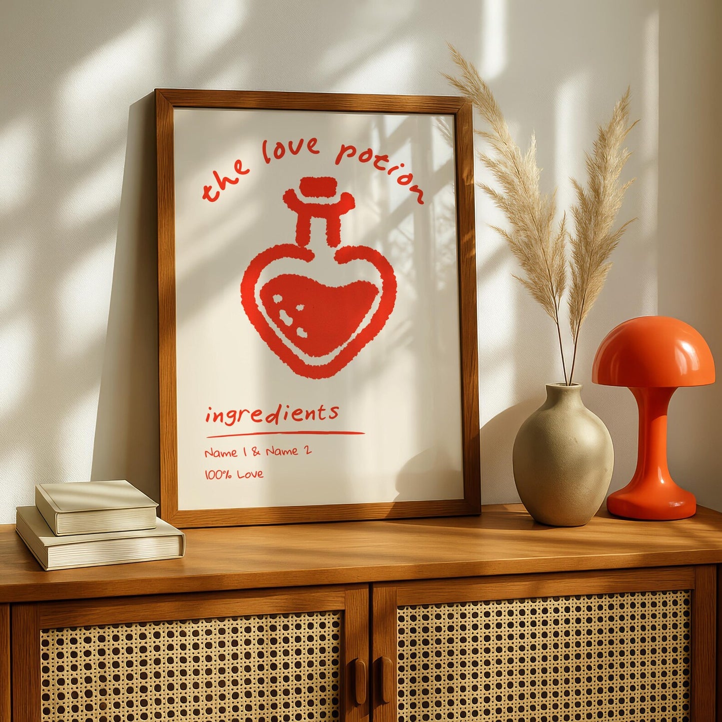 Personalised Love Potion Print