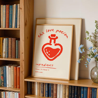 Personalised Love Potion Print