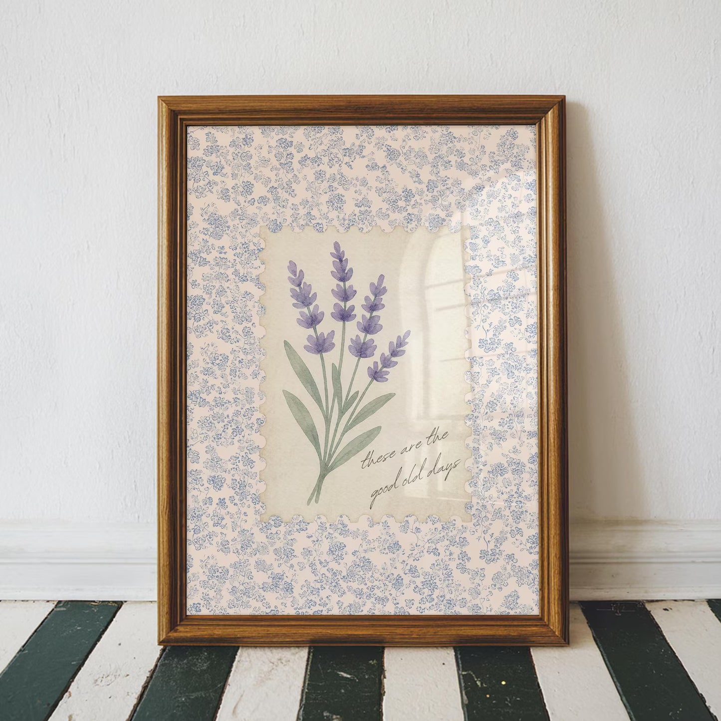Lavender Cottagecore Print