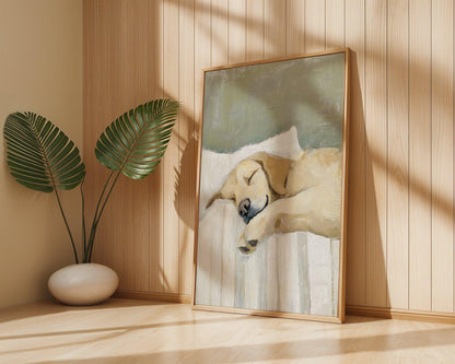 Golden Retriever Art Print