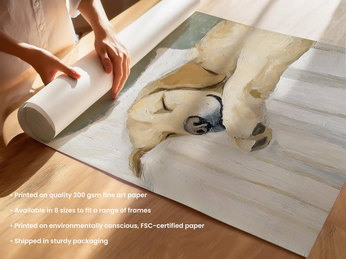 Golden Retriever Art Print