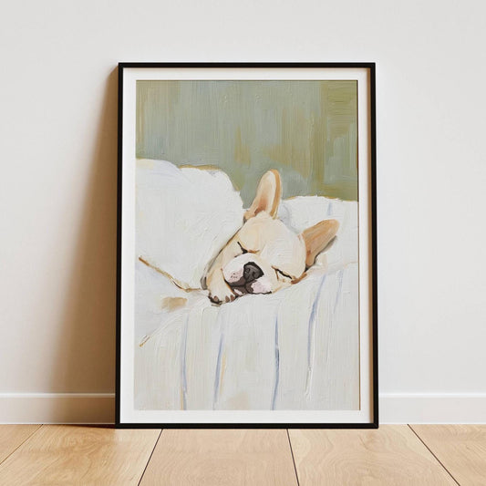 French Bulldog Dog Print