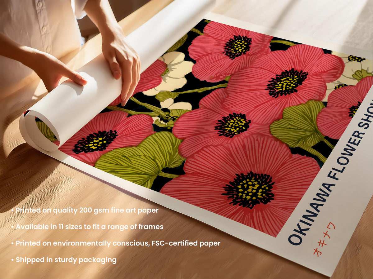 Okinawa Flower Show Print