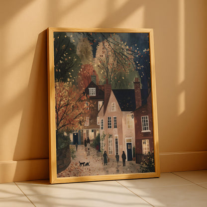 Evening Street Print