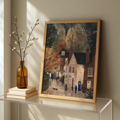 Evening Street Print