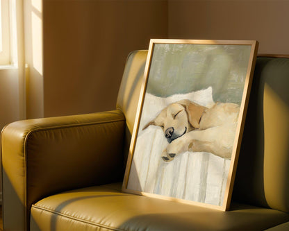 Golden Retriever Art Print