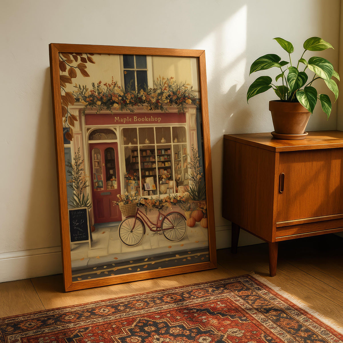 Maple Bookshop Print