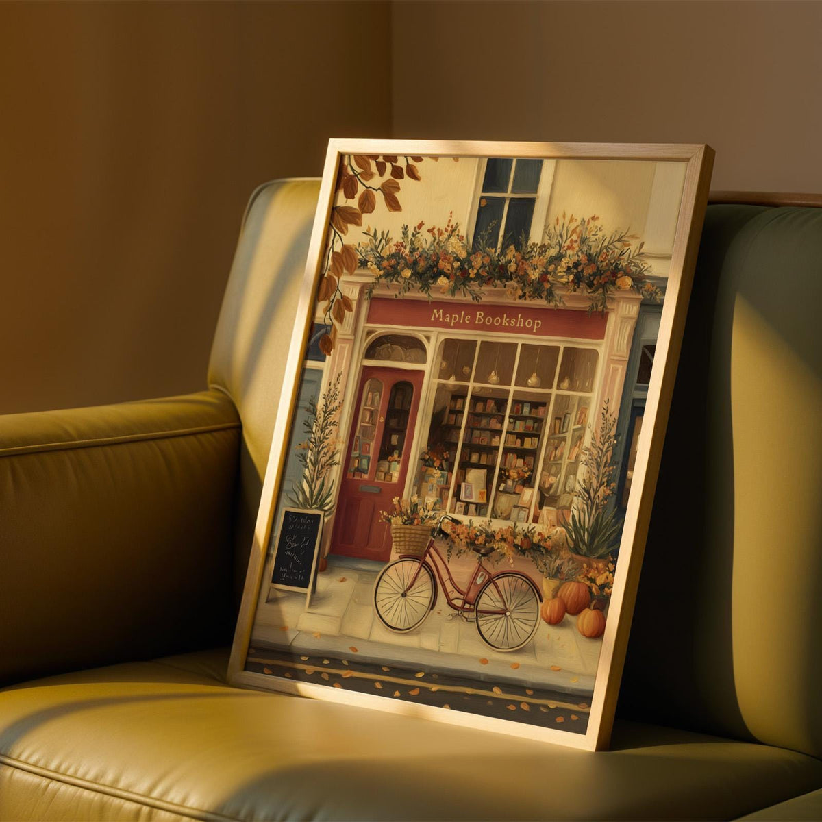 Maple Bookshop Print