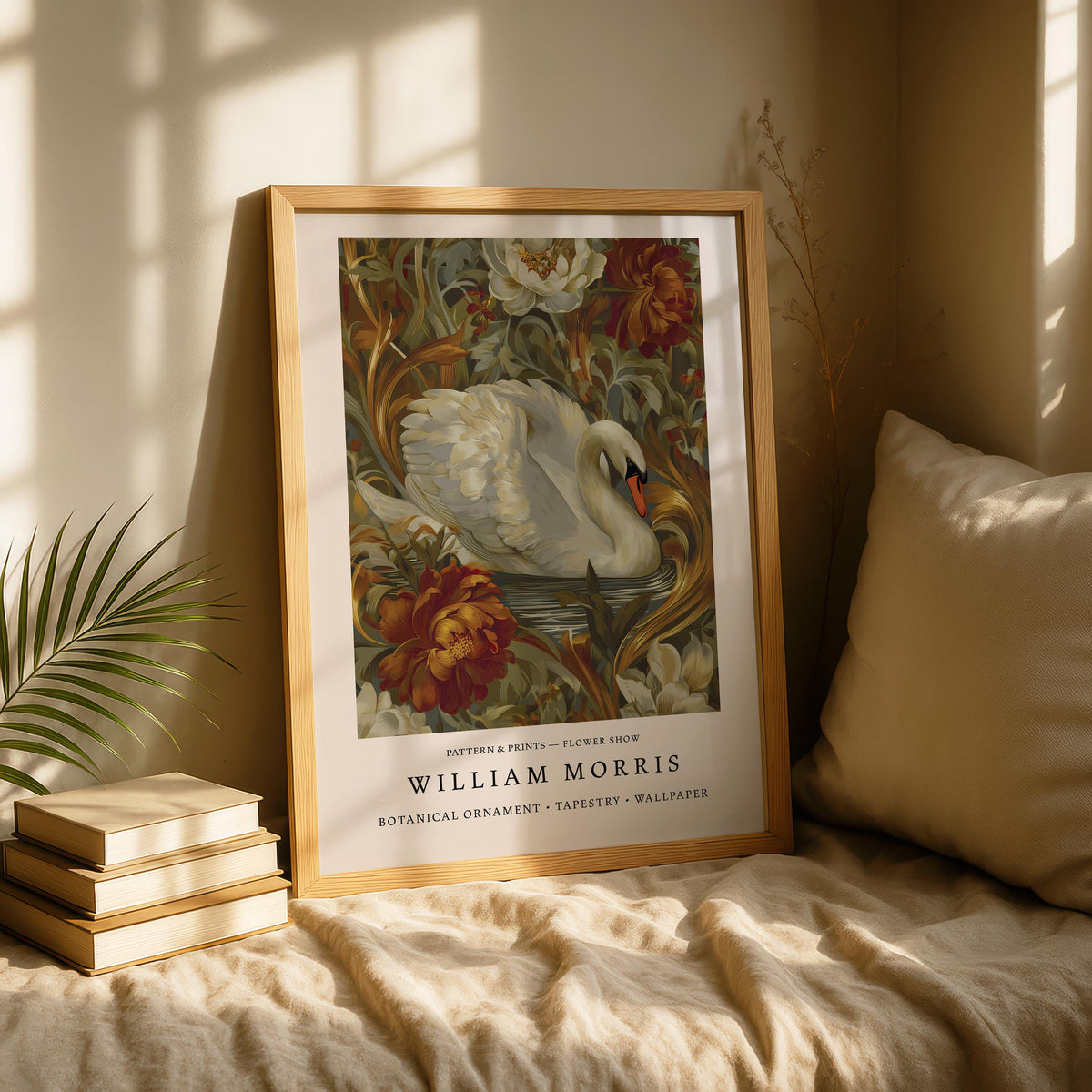 William Morris Swan Print