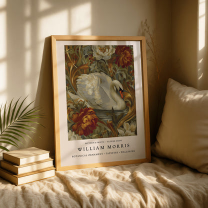 William Morris Swan Print