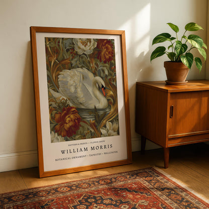 William Morris Swan Print