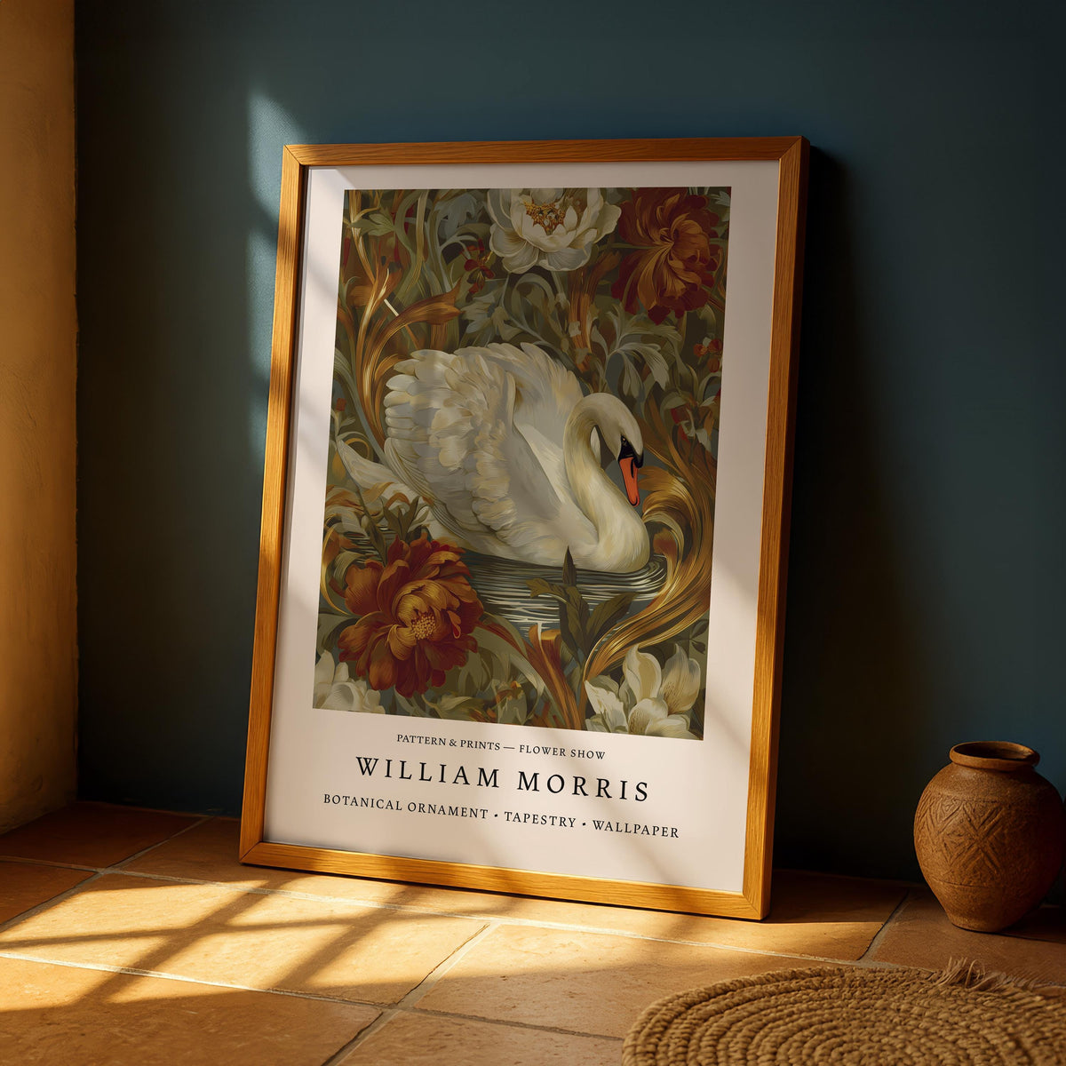 William Morris Swan Print