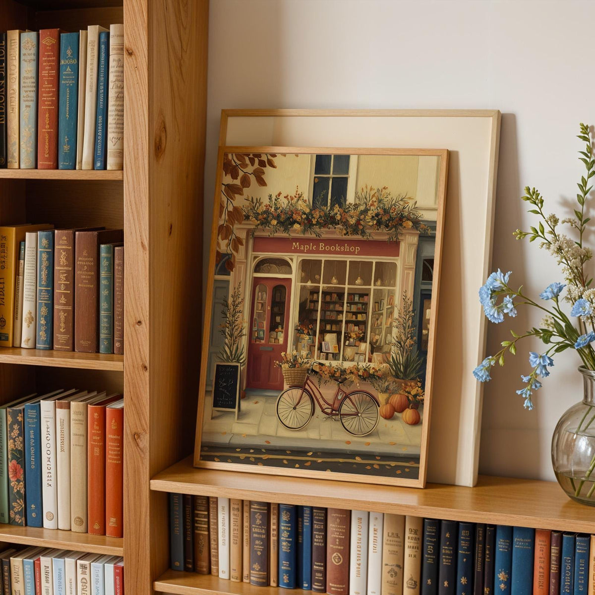 Maple Bookshop Print