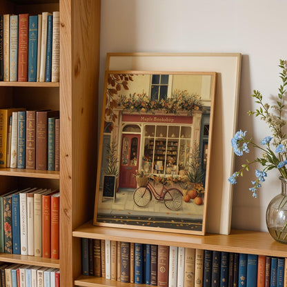 Maple Bookshop Print