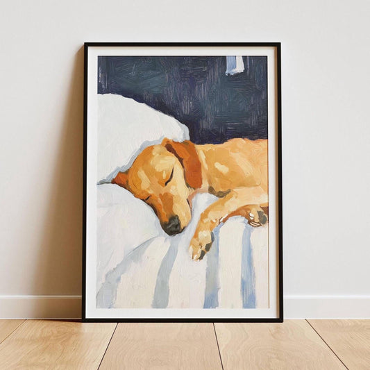 Sausage Dog Art Print