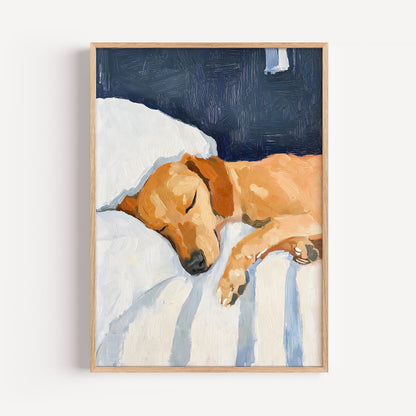 Sausage Dog Art Print
