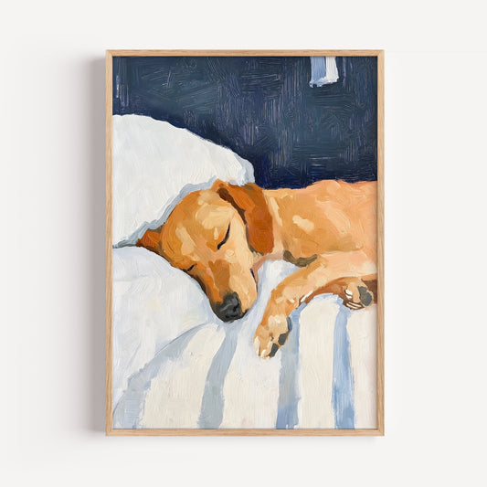 Sausage Dog Art Print