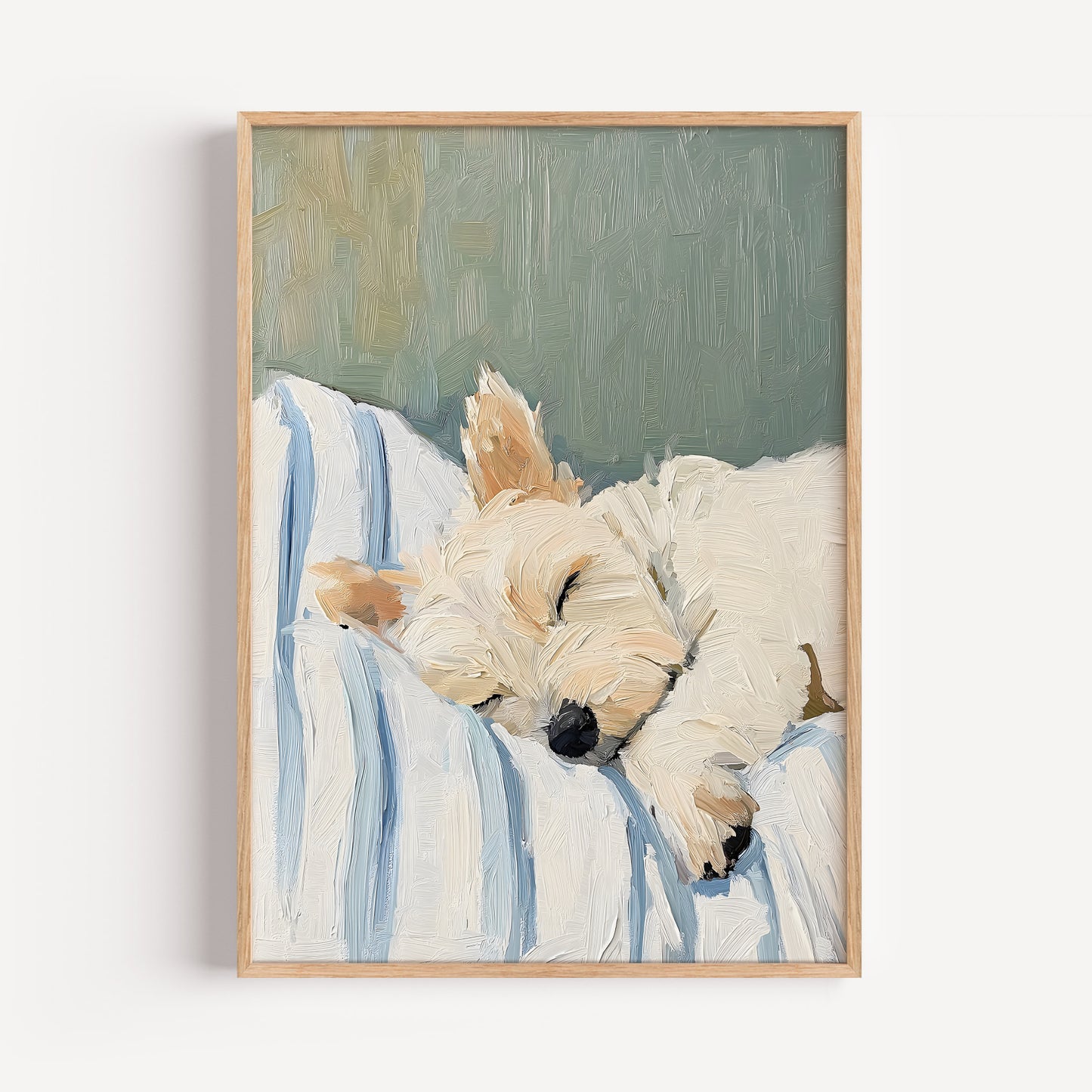 Westie Art Print