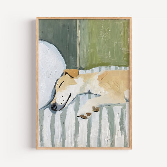 Whippet Print